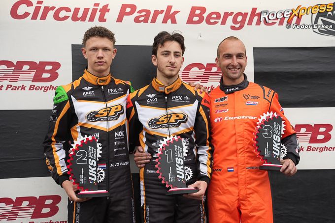 Na zijn VWO-examens knalt Enzo Bol met SP Motorsport naar zege nummer drie in koningsklasse KZ2!