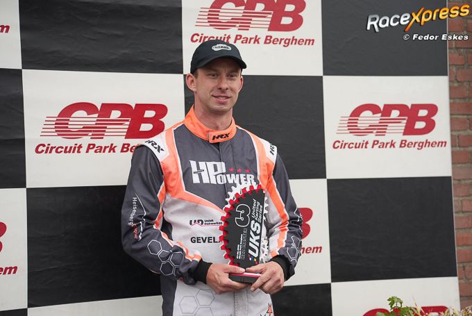 Karttopper Erik Angenendt met Hanssen Motorsport naar podiumplaats in de KZ2 Masters-klasse