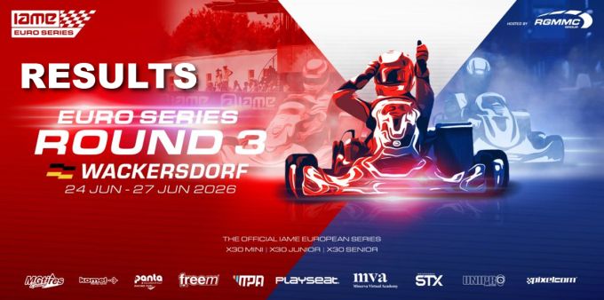 2026 IAME Euro Series Round 3 op Prokart Raceland in Wackersdorf