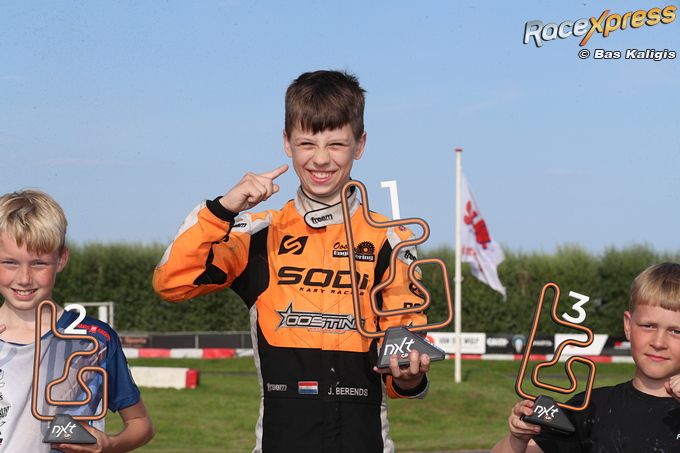 Jari Berends pakt clean sweep in Strijen