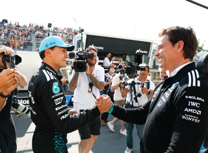 George Russell Mercedes GP Oostenrijk