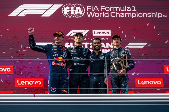 Podium F1 autosport
