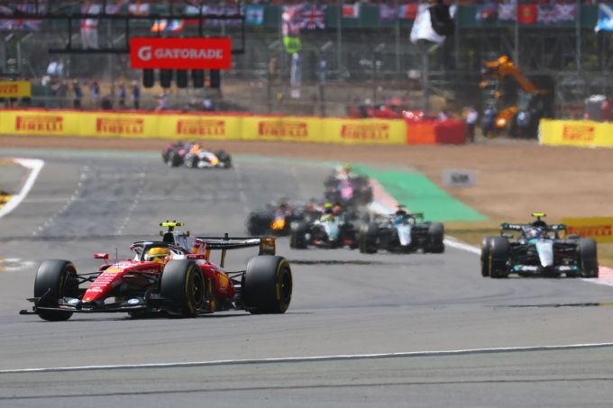 Lewis Hamilton sprintrace Ferrari