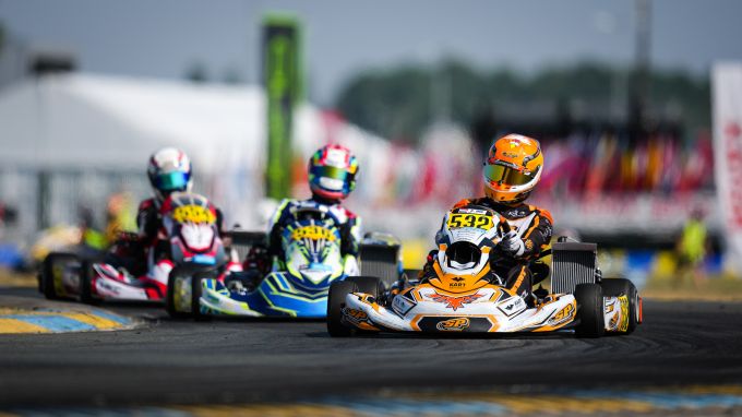 Enzo Bol in Le Mans photo press Rotax Max Challenge International Trophy