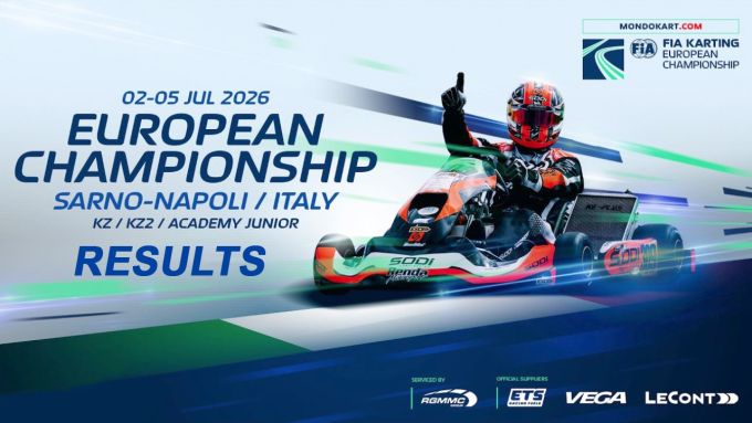 FIA Europees Kampioenschap KZ, KZ2 en Academy Junior op het Circuito Internazionale Napoli