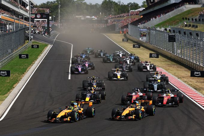 Tussenstand Formule 1