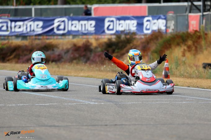 Snelheidsduivel Giovanni Agnusdei IAME Series Benelux