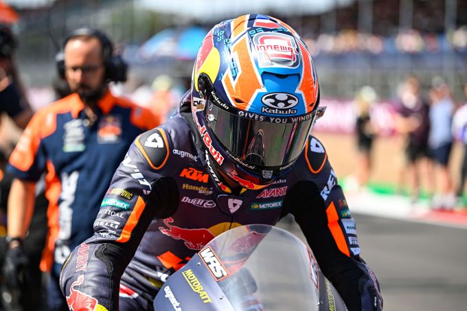 DNF Collin Veijer tijdens Britse Grand Prix