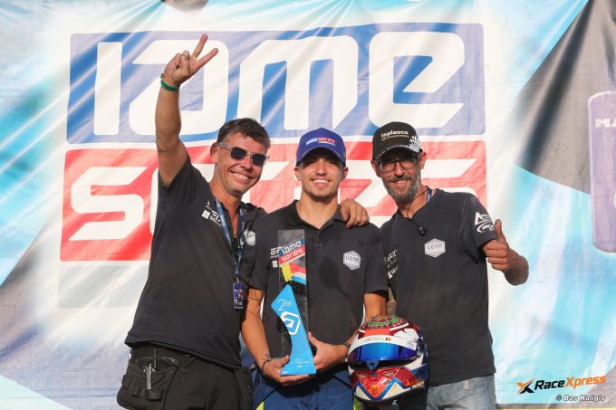 Jong topteam Gear Racing pakt podium in IAME Series Benelux P2 voor Luca