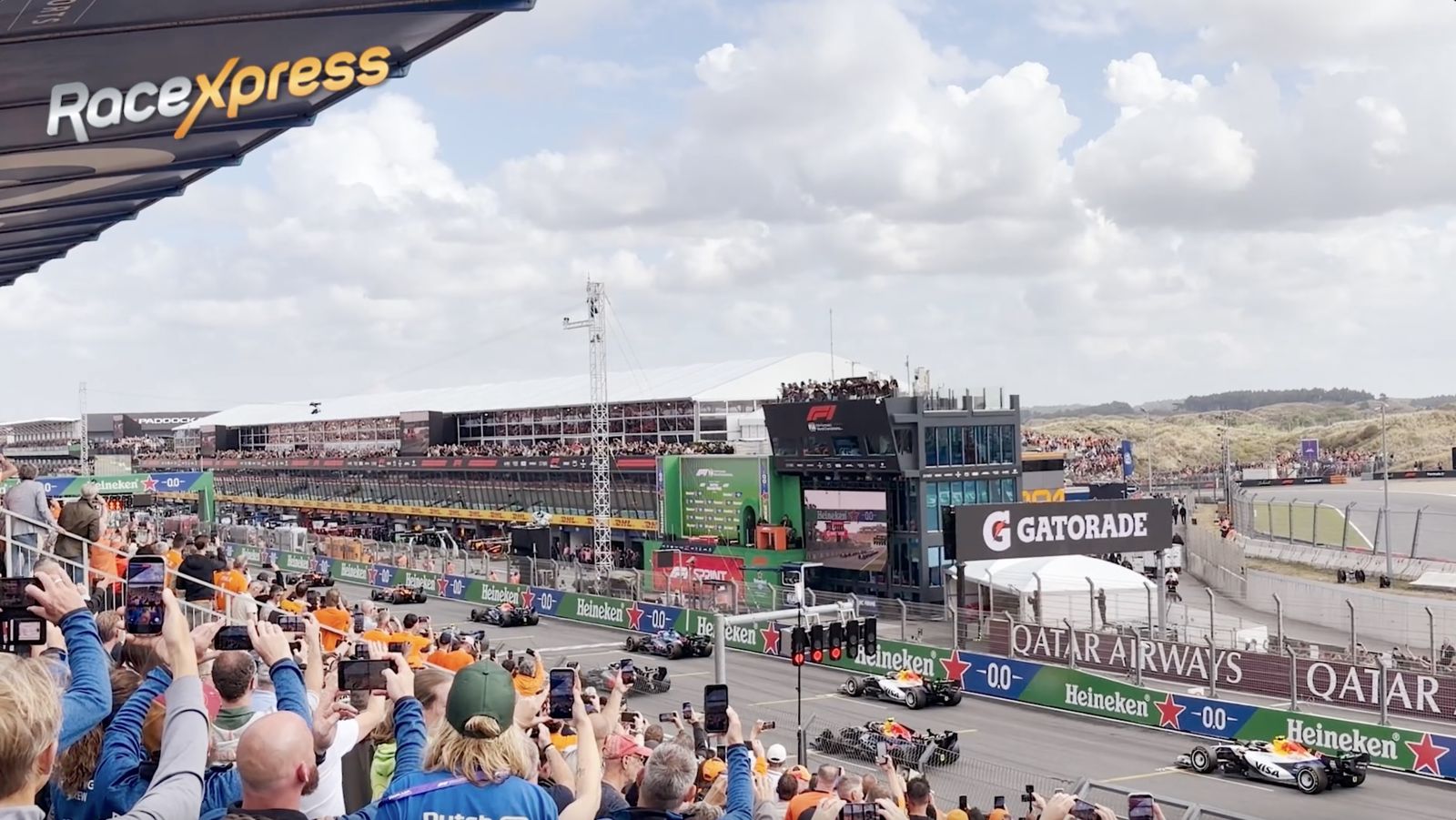 VIDEO: F1-fan Samantha Steenwijk geniet van Dutch Grand Prix: 