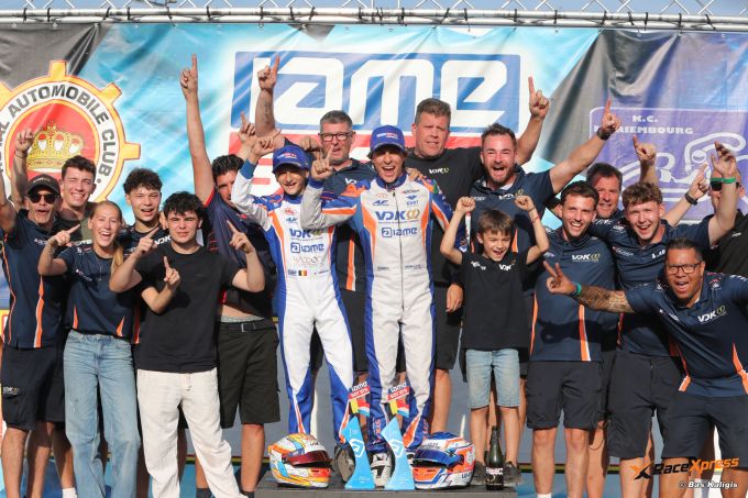 Antoine Venant remporte la cinquième épreuve de l’IAME Series Benelux