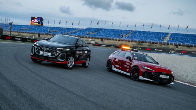 Audi ondersteunt Race Control en medische teams tijdens Formula 1 Heineken Dutch Grand Prix