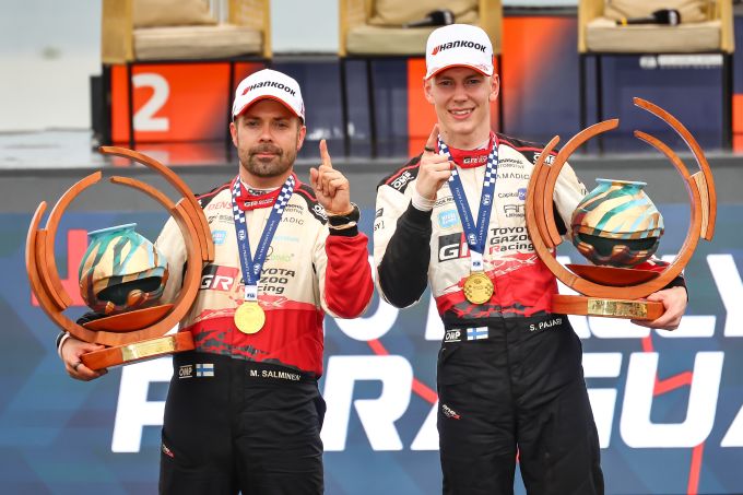 FIA WRC Rally del Paraguay 2026 winnaars  Sami Pajari en Marko Salminen