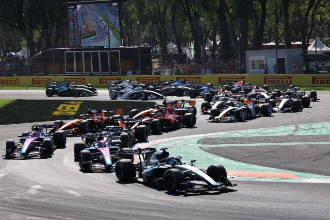 Kimi Antonelli F1 Mercedes @ Monza foto 9