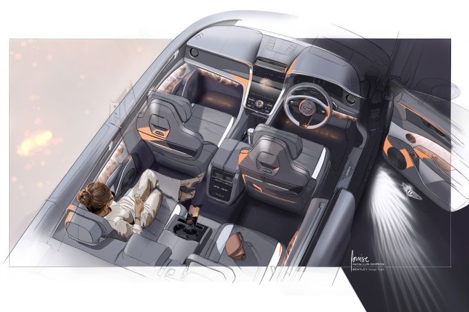 De nieuwe Bentley Torcal bron Bentley Motors foto 13