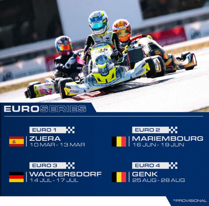 Kalender IAME Euro Series 2027