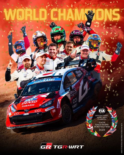 Toyota Gazoo Racing tiende WRC-wereldkampioenschap foto 19