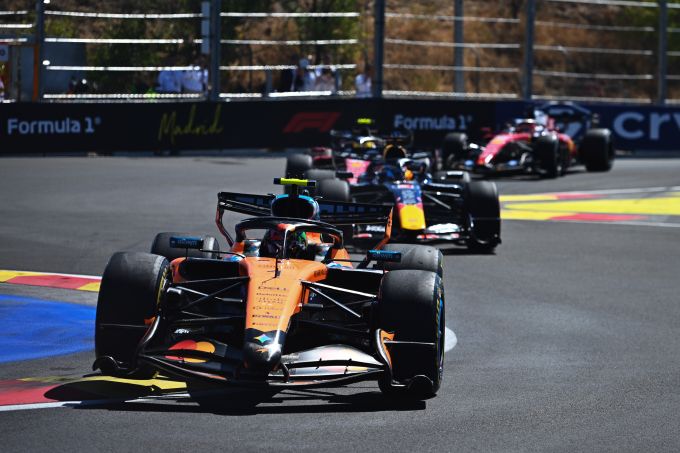 Formule 1 Madrid F1 Spanje GP Max Verstappen Lando Norris