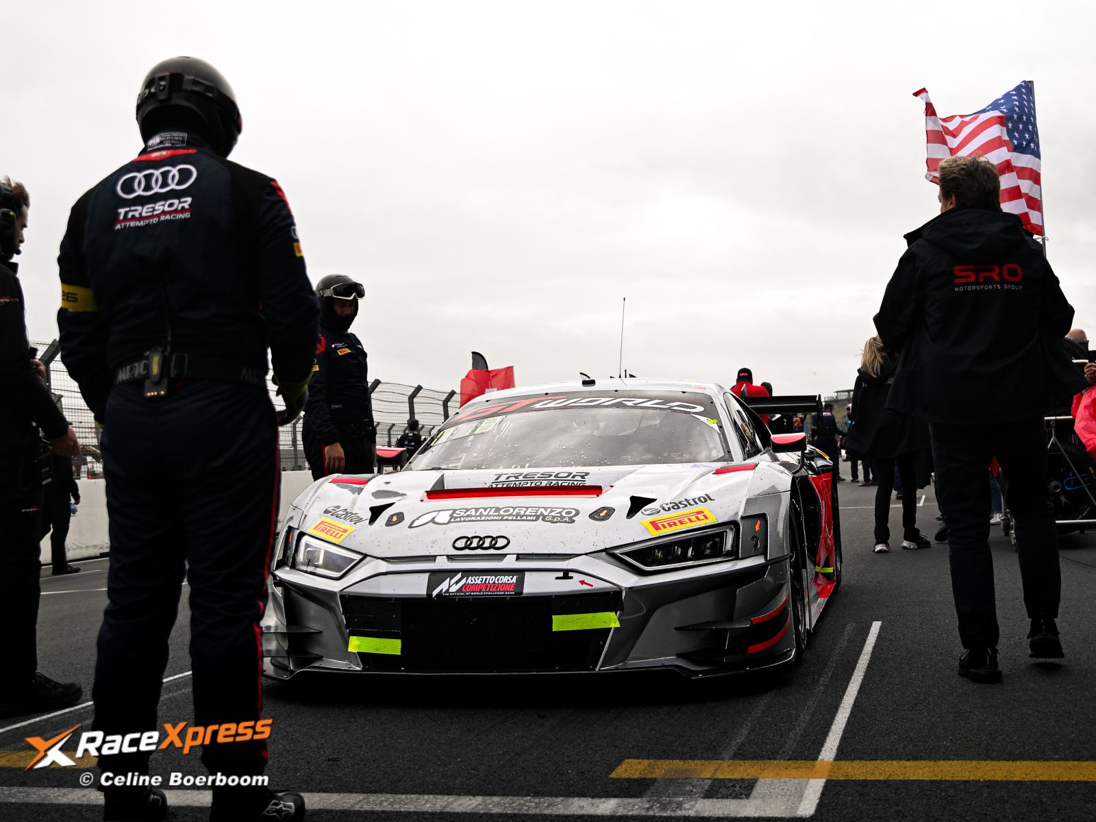Twee podiumplaatsen voor Tresor Attempto Racing tijdens GT World Challenge in Zandvoort
