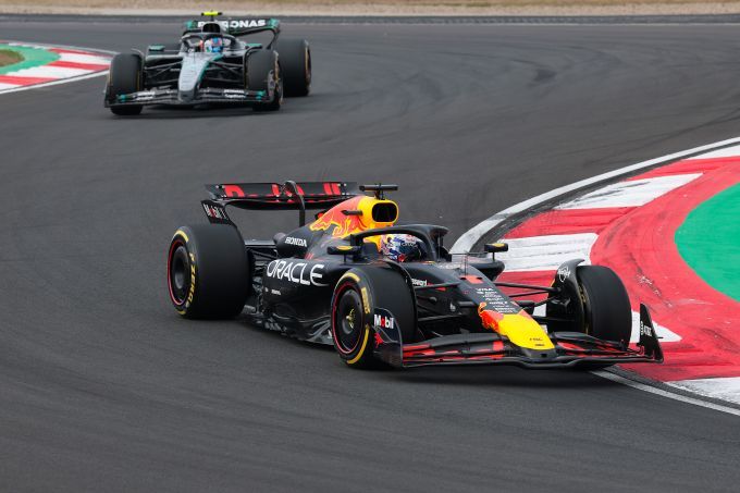 Azerbaijan Grand Prix F1 Bakoe bron Kimi Antonelli en Max Verstappen foto Red Bull Content Pool foto 7