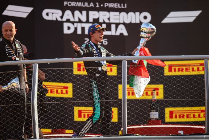 Kimi Antonelli F1 Mercedes @ Monza foto 3