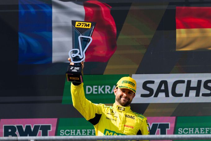 Eerste podium van het seizoen voor Mercedes-AMG-coureur Jules Gounon