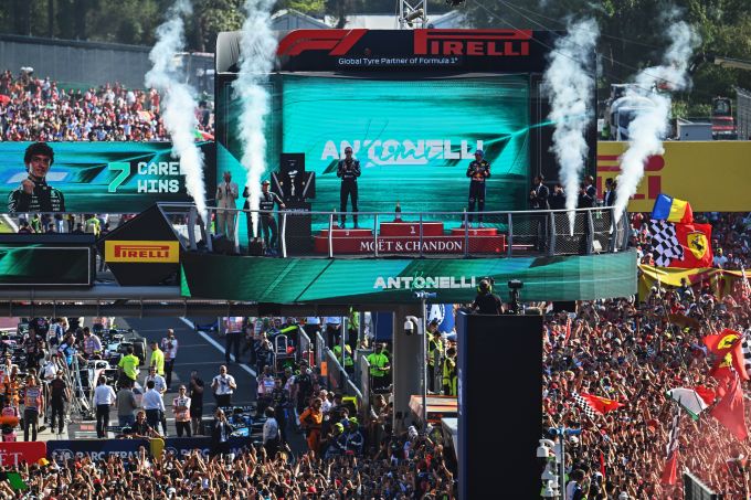 Kimi Antonelli F1 Mercedes @ Monza foto 8