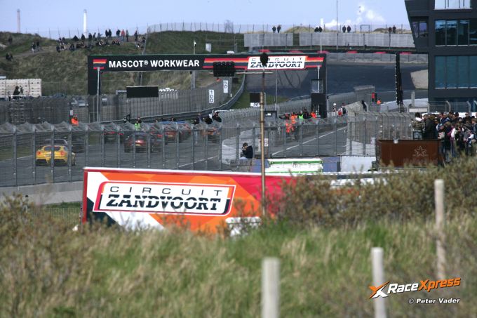 Trophy of the Dunes Supercar Challenge 2026 Circuit Zandvoort vergezicht in de duinen