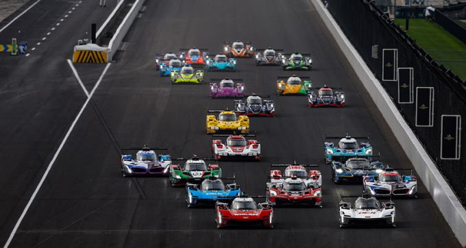 TireRack.com 'Battle on the Bricks' Indianapolis Motor Speedway 18-20 september 2026 IMSA WeatherTech SportsCar Championship; bron foto IMSA 6