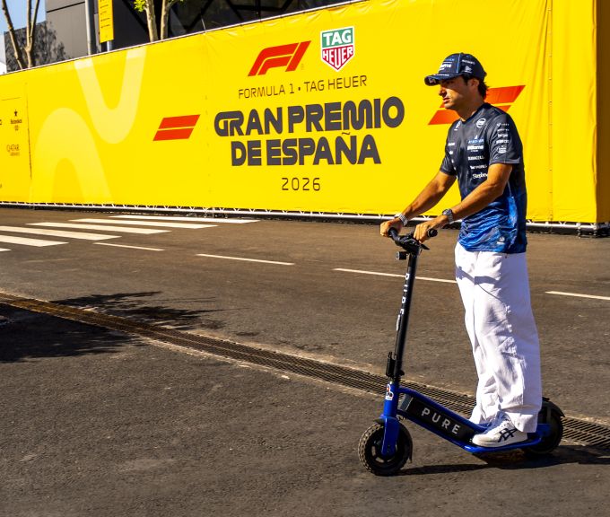 Carlos Sainz stepje