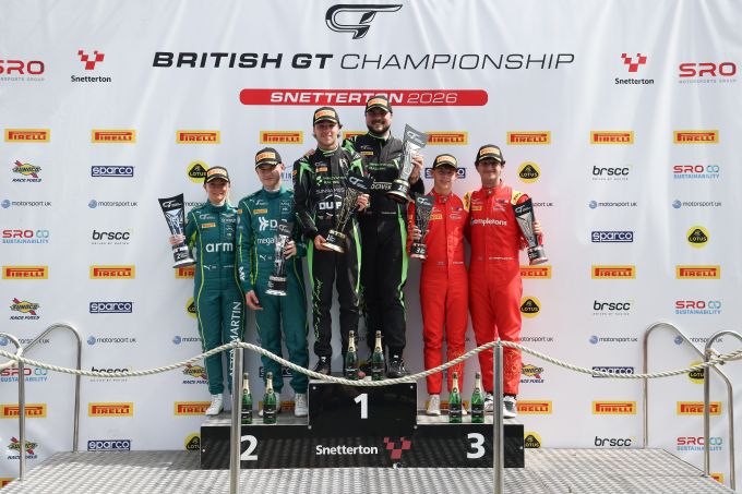 British GT Championship Donington Park 5 en 6 september 2026