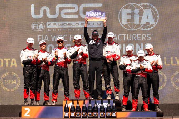 FIA WRC Rally Chile Bio Bio 2026 podium