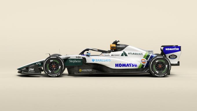 Atlassian Williams F1 Team special Madrid one-off race livery