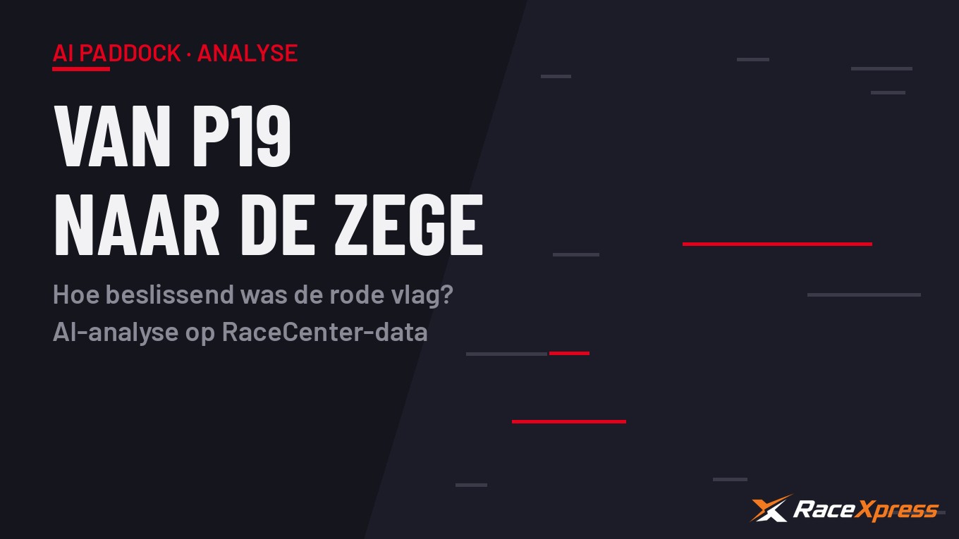 Van P19 naar de zege: hoe beslissend was de rode vlag voor Antonelli's Monza-triomf?