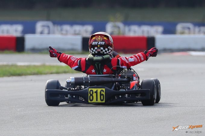 Le jeune talent du karting Eloan Poissonnet s'offre une superbe victoire en finale de l'IAME Series Benelux : « Je suis fier de moi »