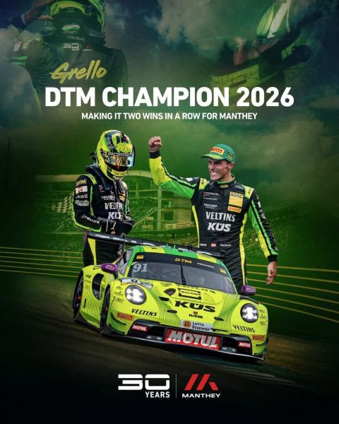 DTM Finale Hockenheimring Thomas preining Manthey-Porsche DTM-kampioen 2026