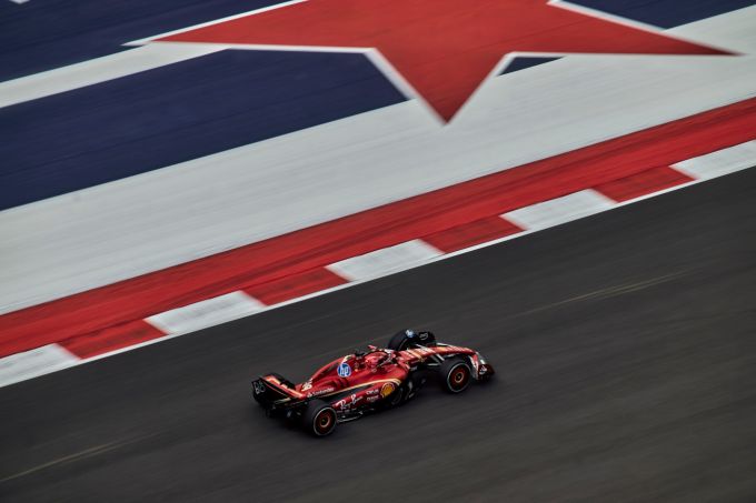 Ferrari @ Austin Hamilton Leclerc foto 2