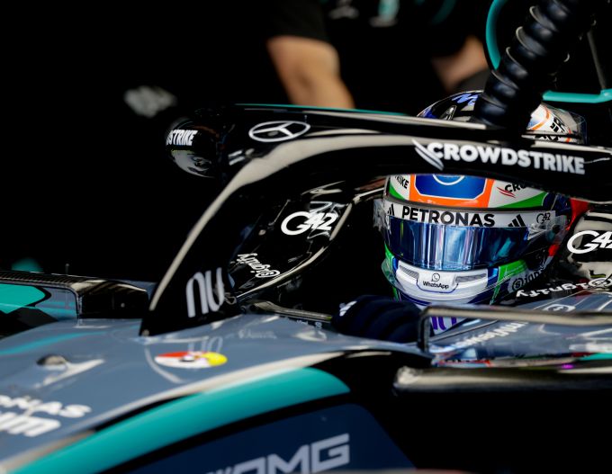 George Russell Kimi Antonelli Mercedes Austin foto media.daimler 2