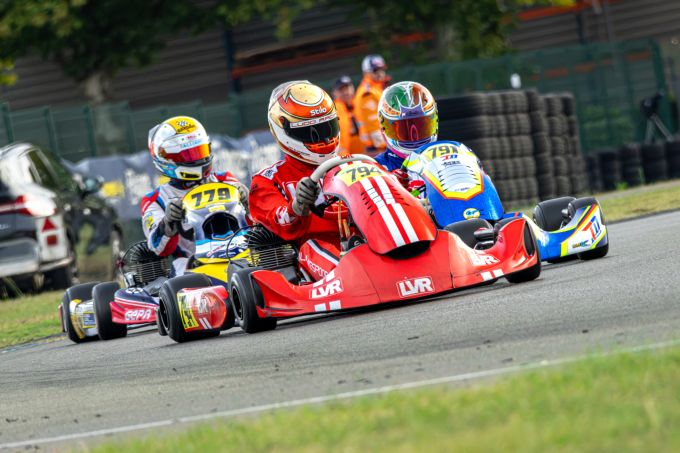  Mick Blankespoor champion IAME Eurocup in Le Mans