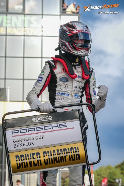 Porsche Carrera Cup Benelux seizoensfinale 2026 Circuit Zolder Ajith-RedAnt Racing Milan Marczak foto 4