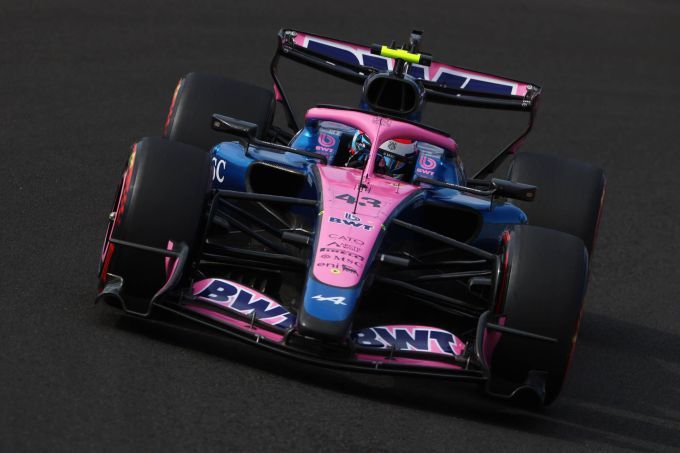 BWT Alpine Formula One Team Circuit of The Americas (COTA) Austin foto 2 Colapinto actie